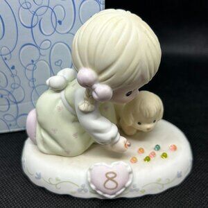 Precious Moments "Growing in Grace Age 8" figurine